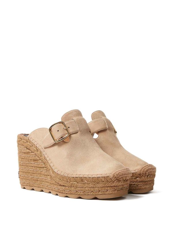 The Best Shops STELLA McCARTNEY: espadrillas - Beige Wedge Espadrilles