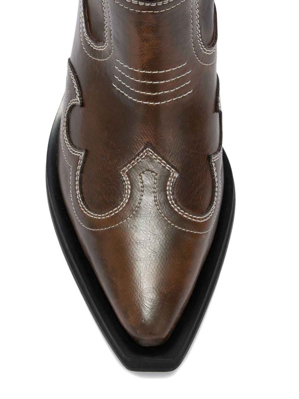 The Best Shops GANNI: Stiefel - Stiefel - Grün