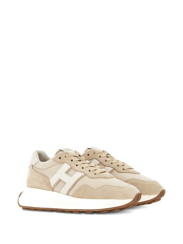 Sneakers H641 In Pelle Scamosciata Beige Replica 
online: HOGAN