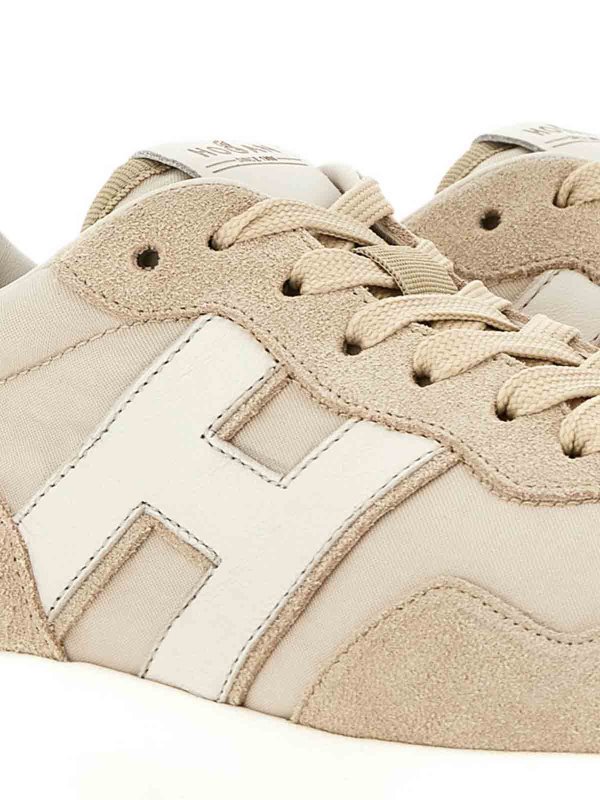HOGAN buy online Sneakers H641 In Pelle Scamosciata Beige