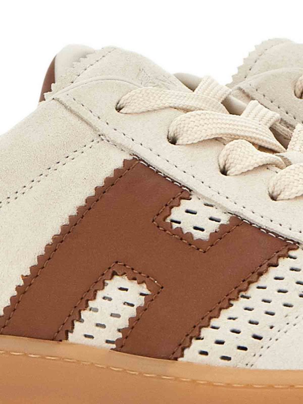 The Best Shops HOGAN: Chaussures de sport - Baskets - Beige