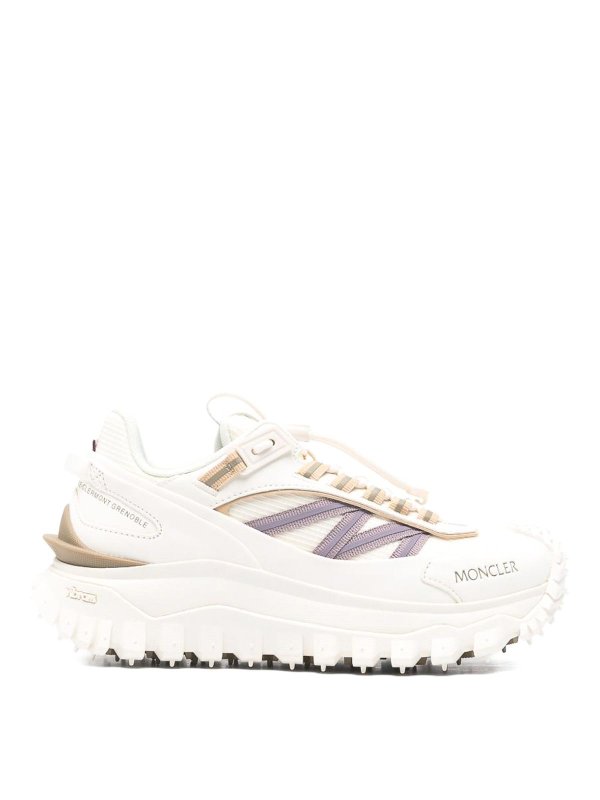 MONCLER: sneakers - Sneakers Trailgrip beige dal design sportivo