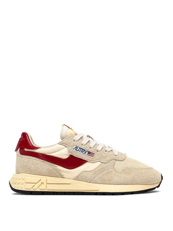 AUTRY: sneakers - Sneakers Reelwind di colore beige