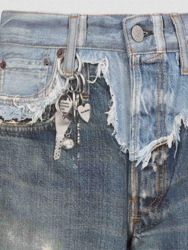 The Best Shops Acne Studios: jeans dritti, a sigaretta - Jeans in cotone