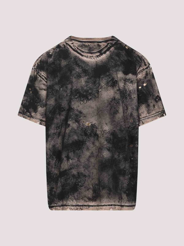 Acne Studios: Camisetas online - Camiseta - Negro