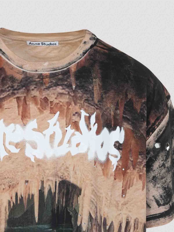 The Best Shops Acne Studios: Camisetas - Camiseta - Negro