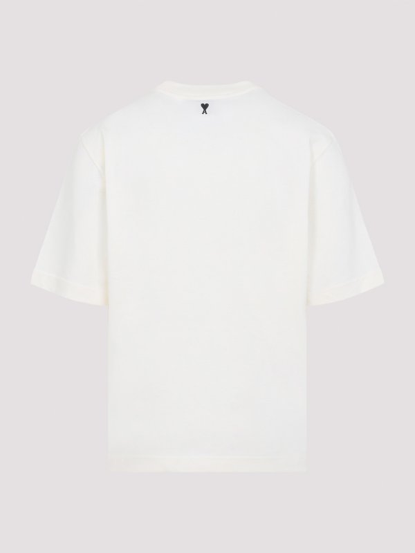 AMI PARIS: T-shirts online - T-Shirt - Weiß