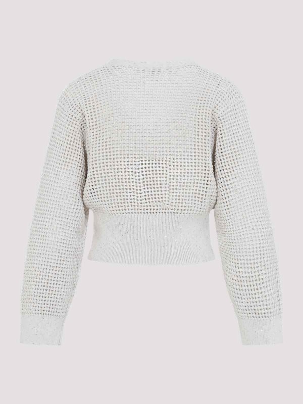 BRUNELLO CUCINELLI: カーディガン online - カーディガン - 白