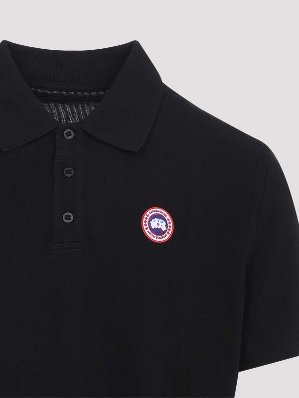 The Best Shops Canada Goose: ポロシャツ - ポロシャツ - 黒