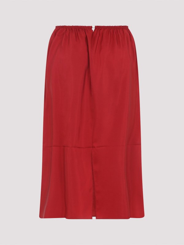 CARVEN: crew necks online - Pull On Skirt