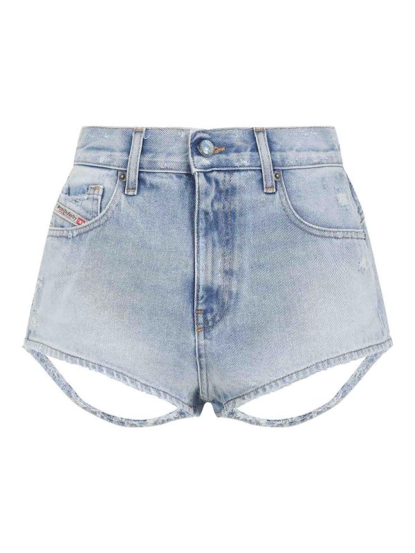 DIESEL: pantaloni shorts - Pantaloncini De-Lunar