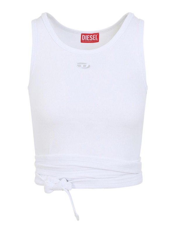 DIESEL: Tops und Tank Tops - Top - Weiß