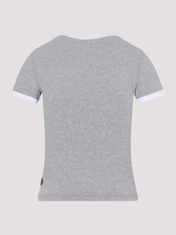 DIESEL: T-shirts online - T-Shirt - Grau