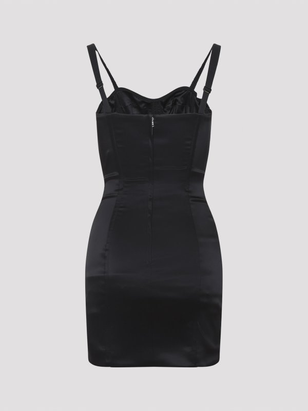 DOLCE & GABBANA: short dresses online - Dolce & Gabbana Acetate Mini Dress
