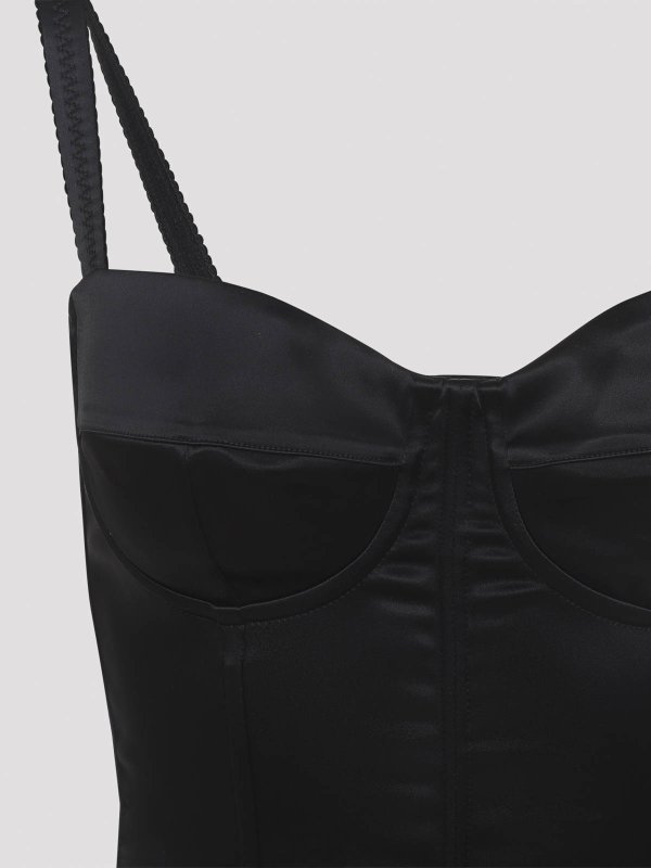 The Best Shops DOLCE & GABBANA: short dresses - Dolce & Gabbana Acetate Mini Dress