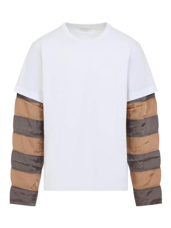 DRIES VAN NOTEN: Camisetas - Camiseta - Blanco