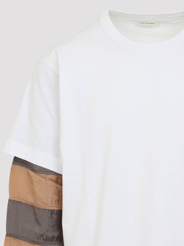 The Best Shops DRIES VAN NOTEN: Camisetas - Camiseta - Blanco