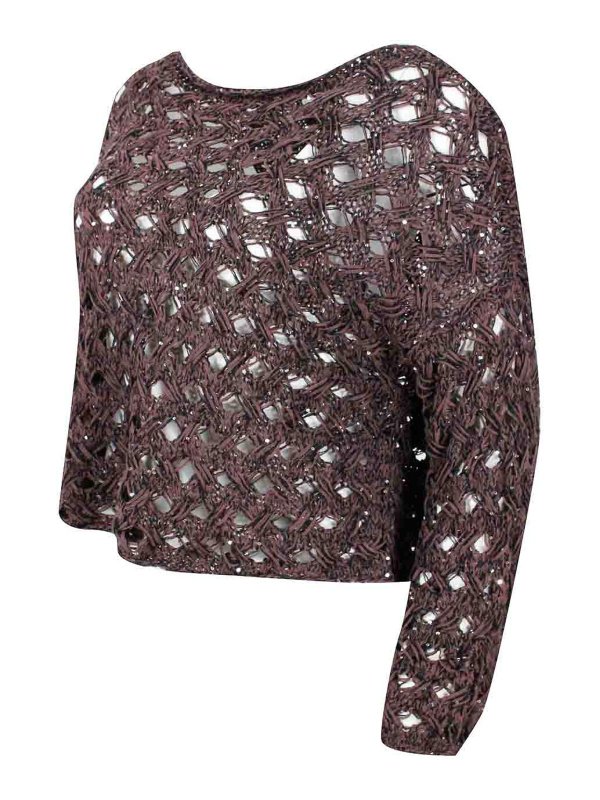 ANTONELLI FIRENZE: クルーネック online - クルーネック - ダークブラウン