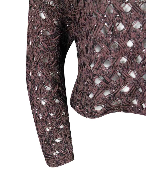 クルーネック - ダークブラウン Replica 
online: ANTONELLI FIRENZE