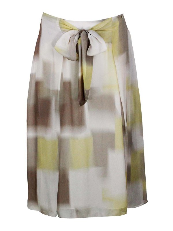 ARMANI EXCHANGE: Knielange und Midi Röcke - Midirock - Beige