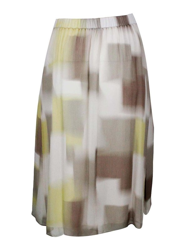 The Best Shops ARMANI EXCHANGE: Knielange und Midi Röcke - Midirock - Beige