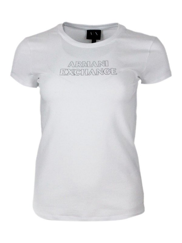 ARMANI EXCHANGE: Tシャツ - Tシャツ - 白
