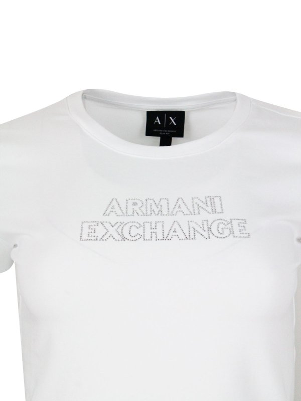 Tシャツ - 白 Replica 
online: ARMANI EXCHANGE