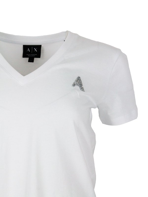 Camiseta - Blanco Replica 
online: ARMANI EXCHANGE