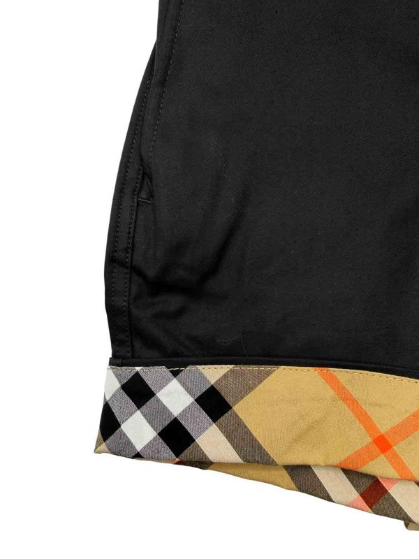 BURBERRY: Shorts online - Shorts - Negro