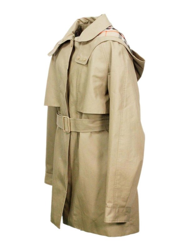 BURBERRY: Trenchcoats online - Trenchcoat - Beige