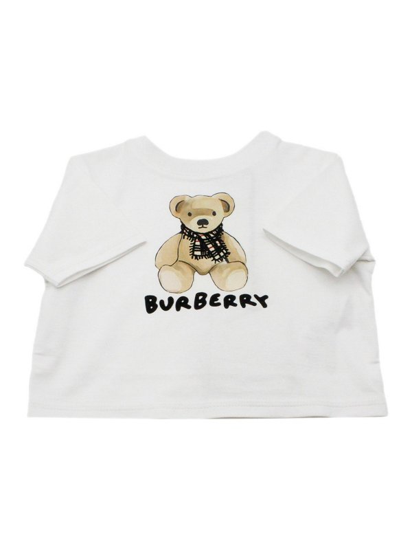 BURBERRY: Tシャツ - Tシャツ - 白