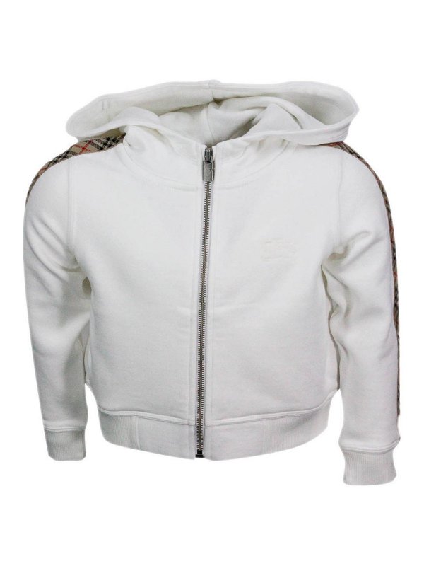 BURBERRY: スウェット＆セーター - スウェットシャツ/セーター - 白