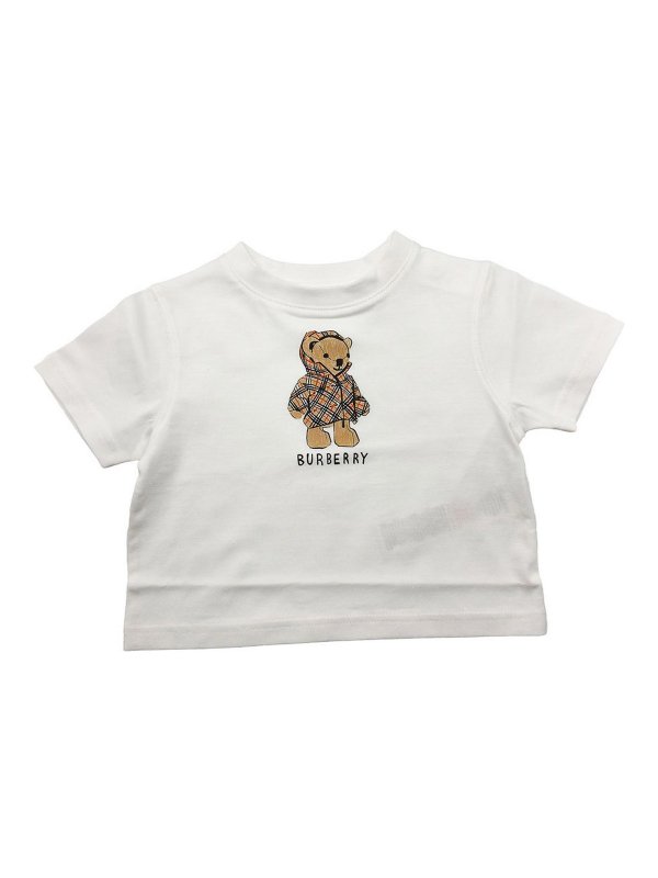 BURBERRY: Camisetas - Camiseta - Blanco