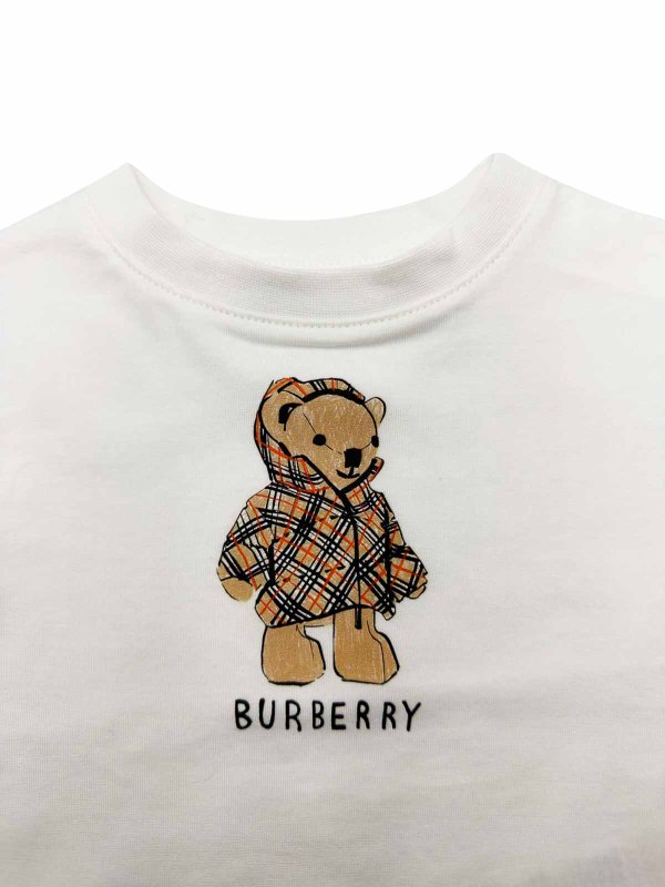 BURBERRY: Camisetas online - Camiseta - Blanco