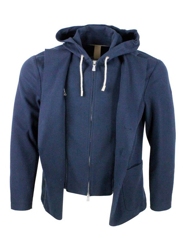 ELEVENTY: Chaquetas casual online - Chaqueta Casual - Azul