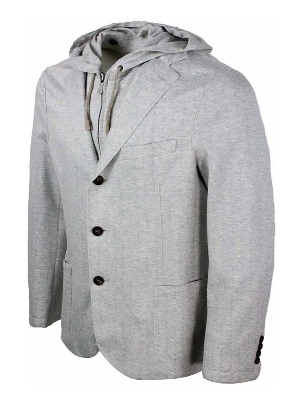 ELEVENTY: カジュアルジャケット online - カジュアルジャケット - グレー