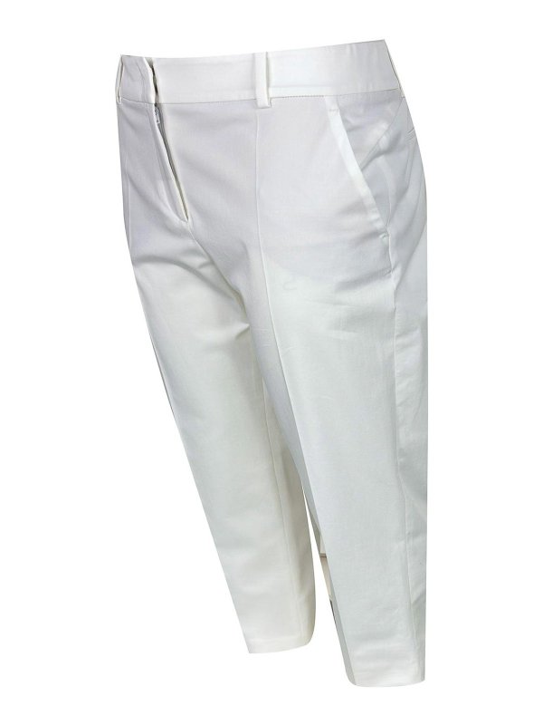 ELEVENTY: Pantalons casual online - Pantalons Décontractés - Blanc