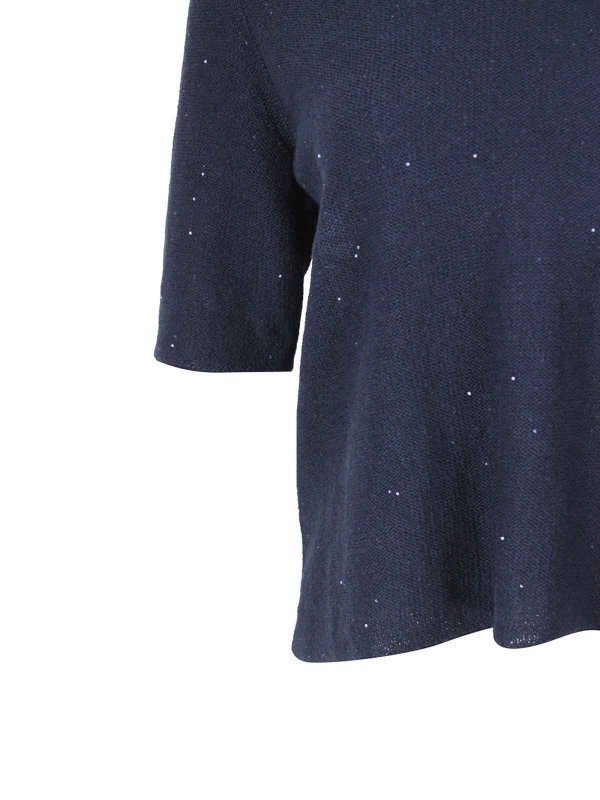 クルーネック - ブルー Replica 
online: FABIANA FILIPPI