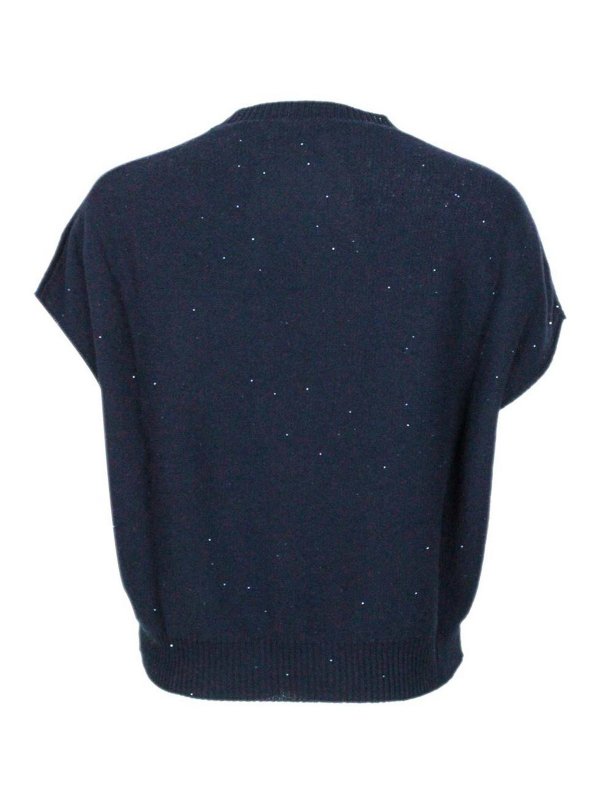 The Best Shops FABIANA FILIPPI: クルーネック - クルーネック - ブルー