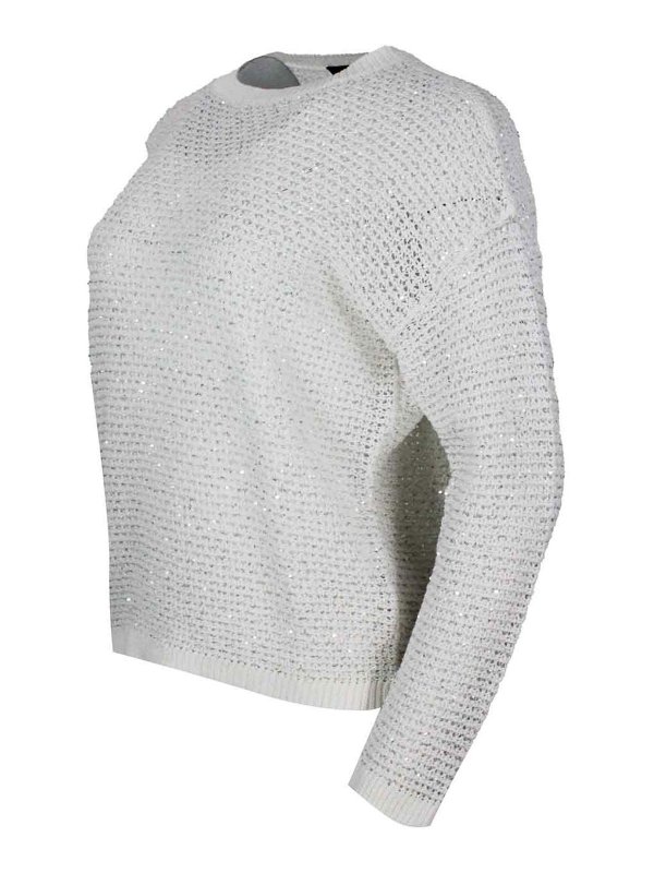 FABIANA FILIPPI: クルーネック online - クルーネック - 白