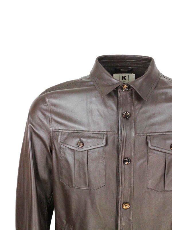 Veste Casual - Marron Foncé Replica 
online: Kired