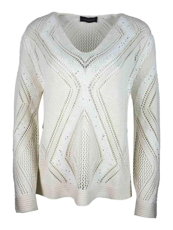 LORENA ANTONIAZZI: crew necks - Sweater