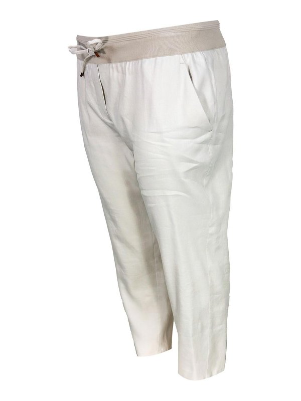 LORENA ANTONIAZZI: casual trousers online - Trousers