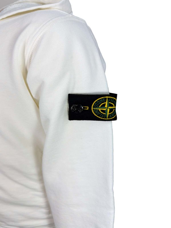 STONE ISLAND: スウェット＆セーター online - スウェットシャツ/セーター - 白
