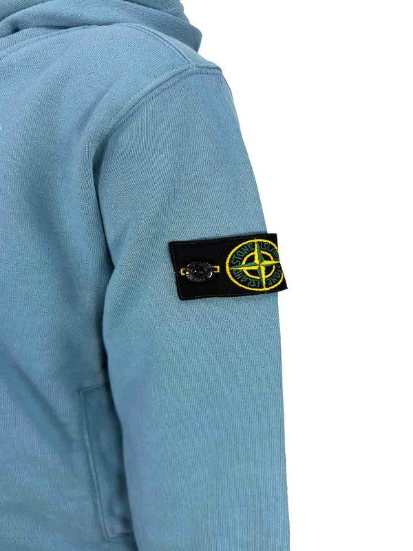 STONE ISLAND: スウェット＆セーター online - スウェットシャツ/セーター - ライトブルー