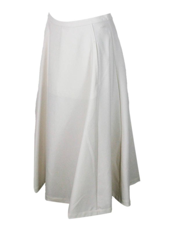 ADD: ニーレングススカート＆ミディ丈 online - 膝丈/ミディスカート - 白