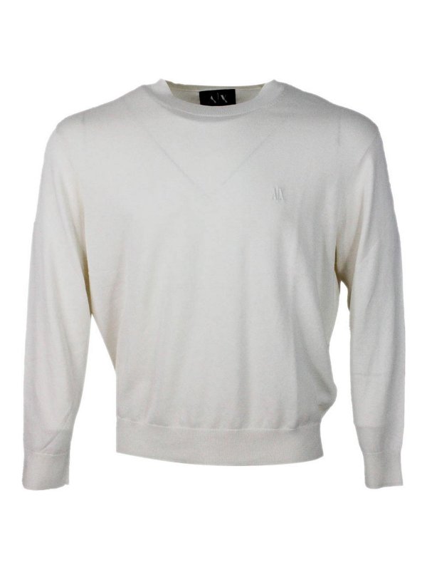 ARMANI EXCHANGE: maglia collo rotondo - Maglione