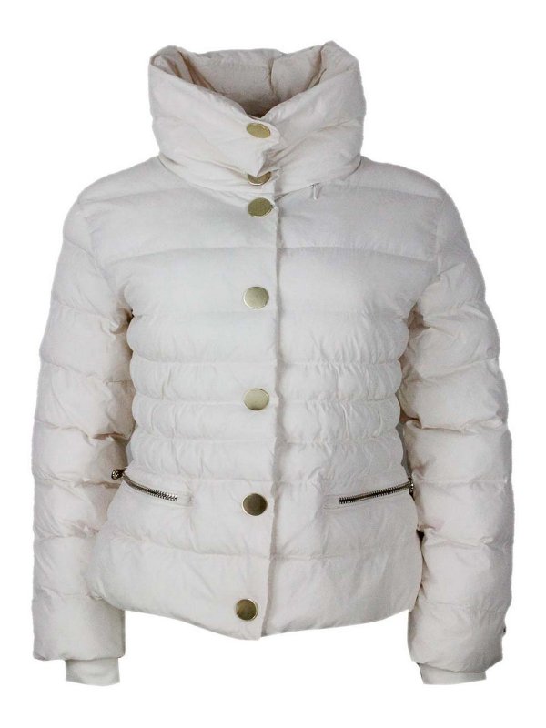 ARMANI EXCHANGE: Kurze Daunenjacken - Daunenjacke - Weiß