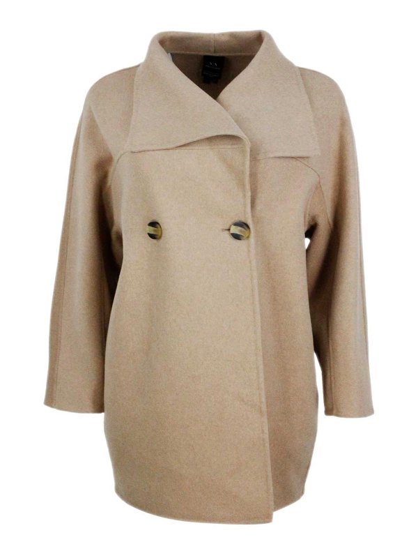 ARMANI EXCHANGE: knee length coats - Coat