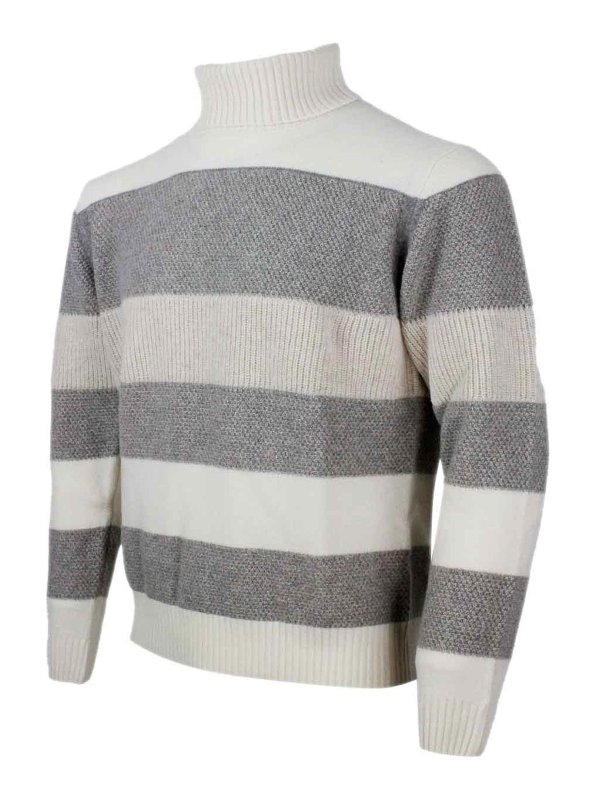 BARBA NAPOLI: クルーネック online - クルーネック - クリーム